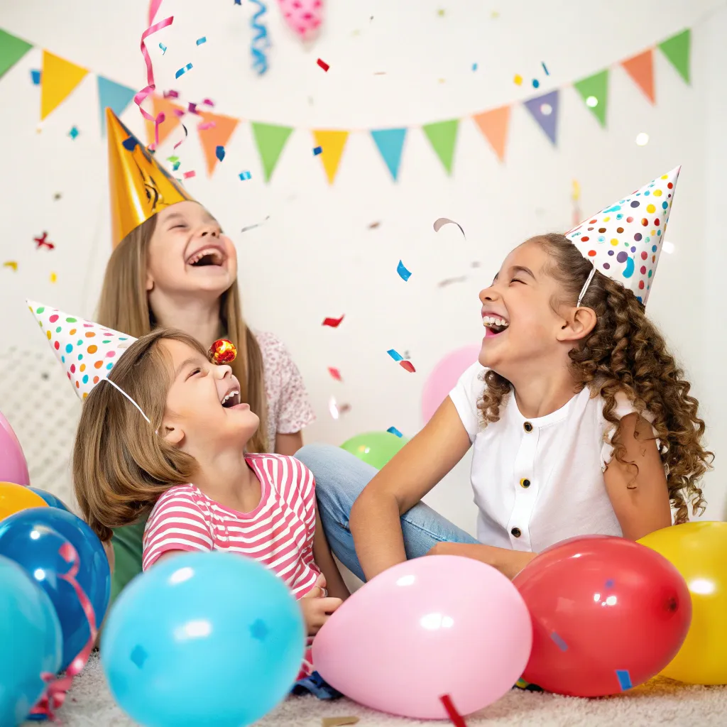 Children enjoying a fun party