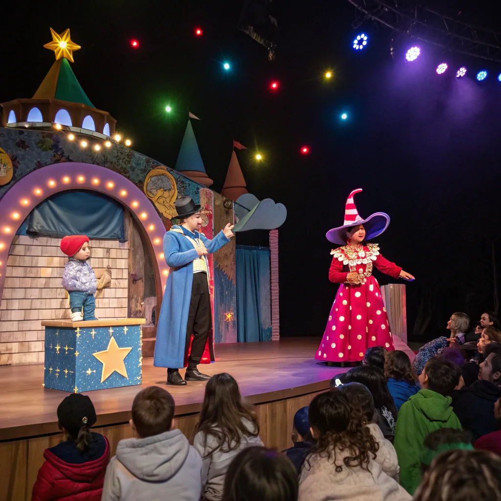 Magical themed performance for kids